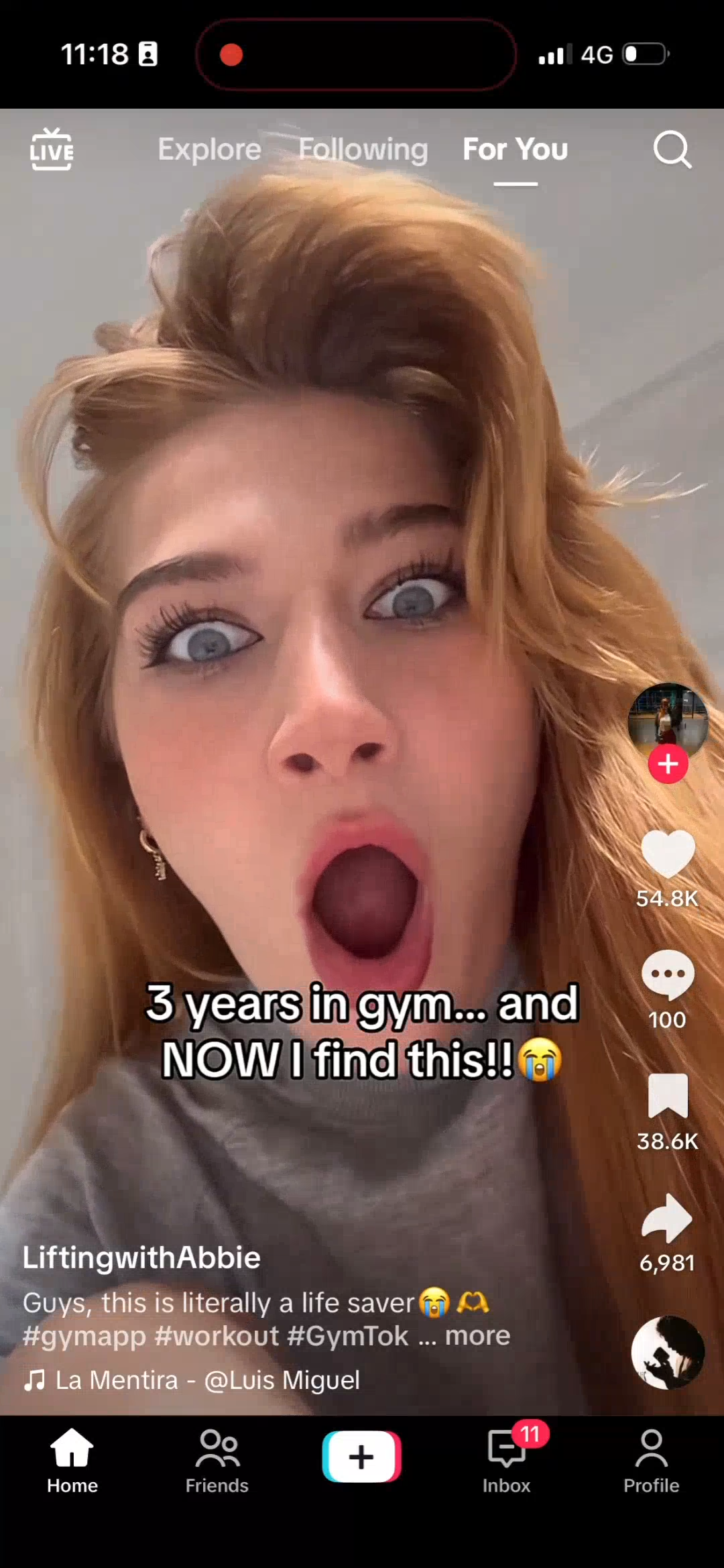 UGC creator unboxing reaction