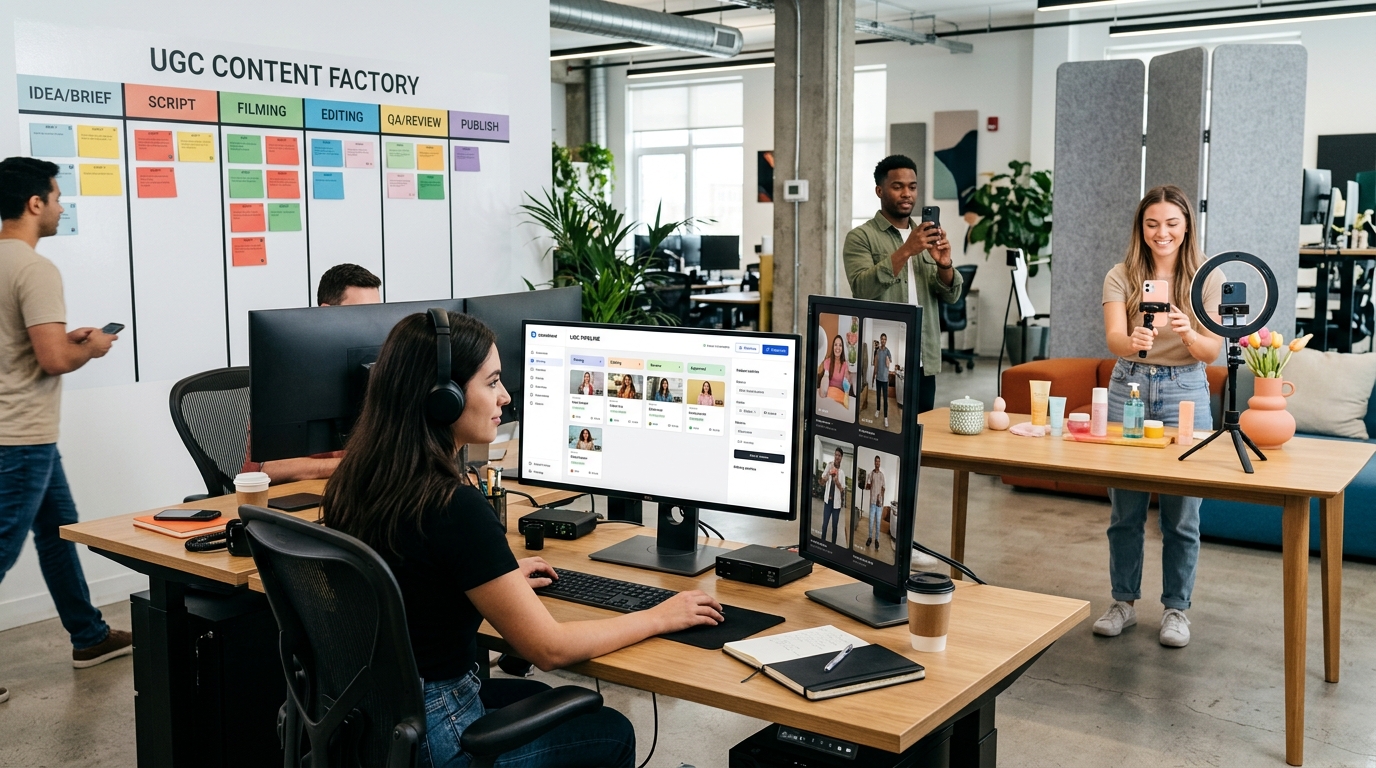 How to Build a UGC Content Factory in 7 Practical Steps