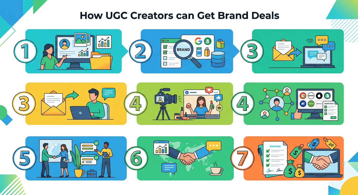 How to Get Brand Deals as a UGC Creator (7 Methods That Work) — image 1